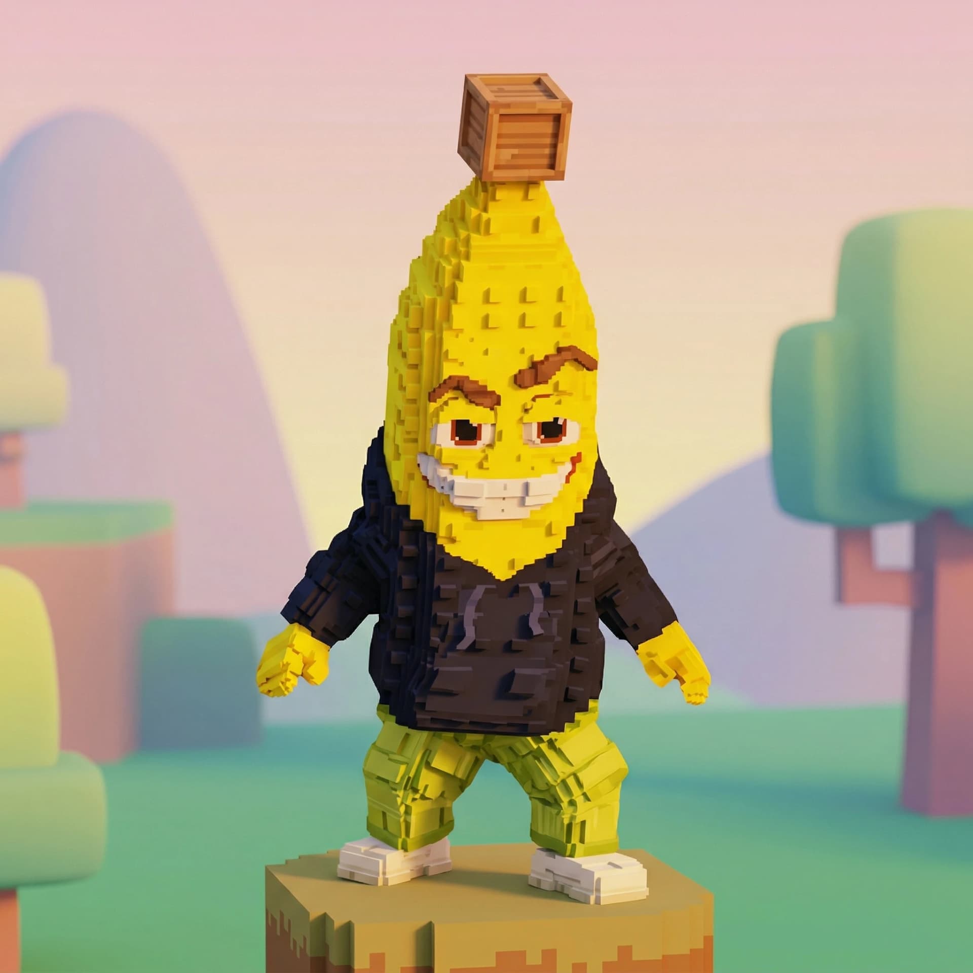 Brainrot character 27: bananito