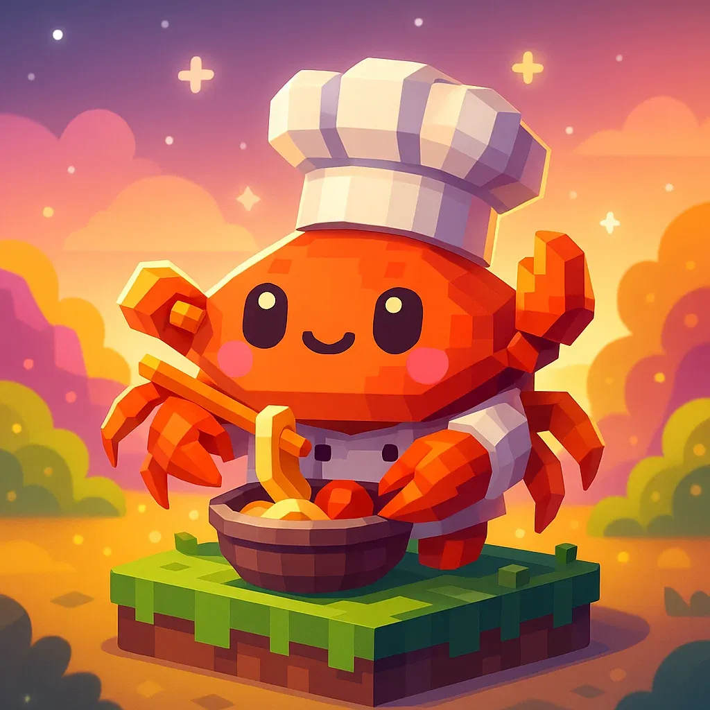 Brainrot character 94: chef crabracadabra