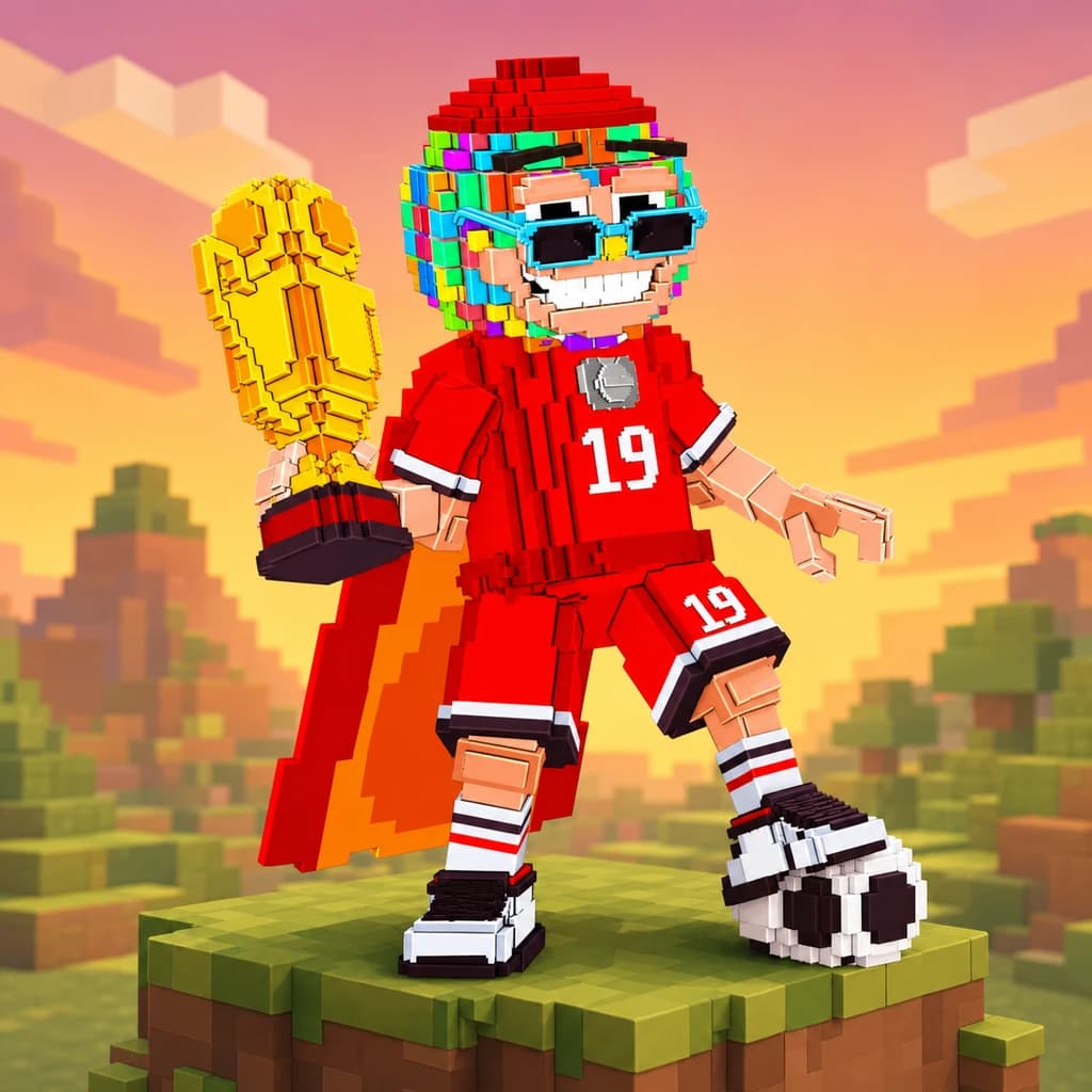 Brainrot character 100: chicleteira champeona