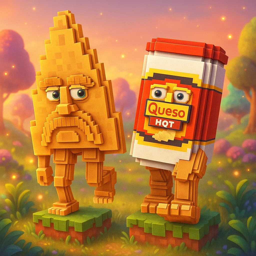 Brainrot character 106: chipso and queso
