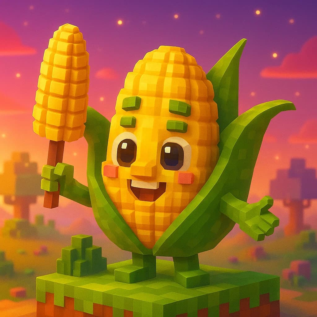 Brainrot character 121: corn corn corn sahur