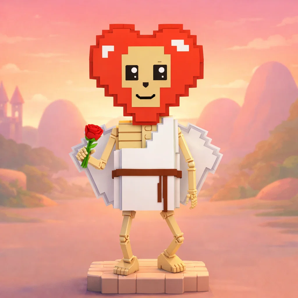 Brainrot character 128: cupid hotspot