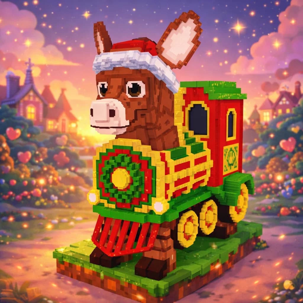 Brainrot character 136: donkeyturbo express
