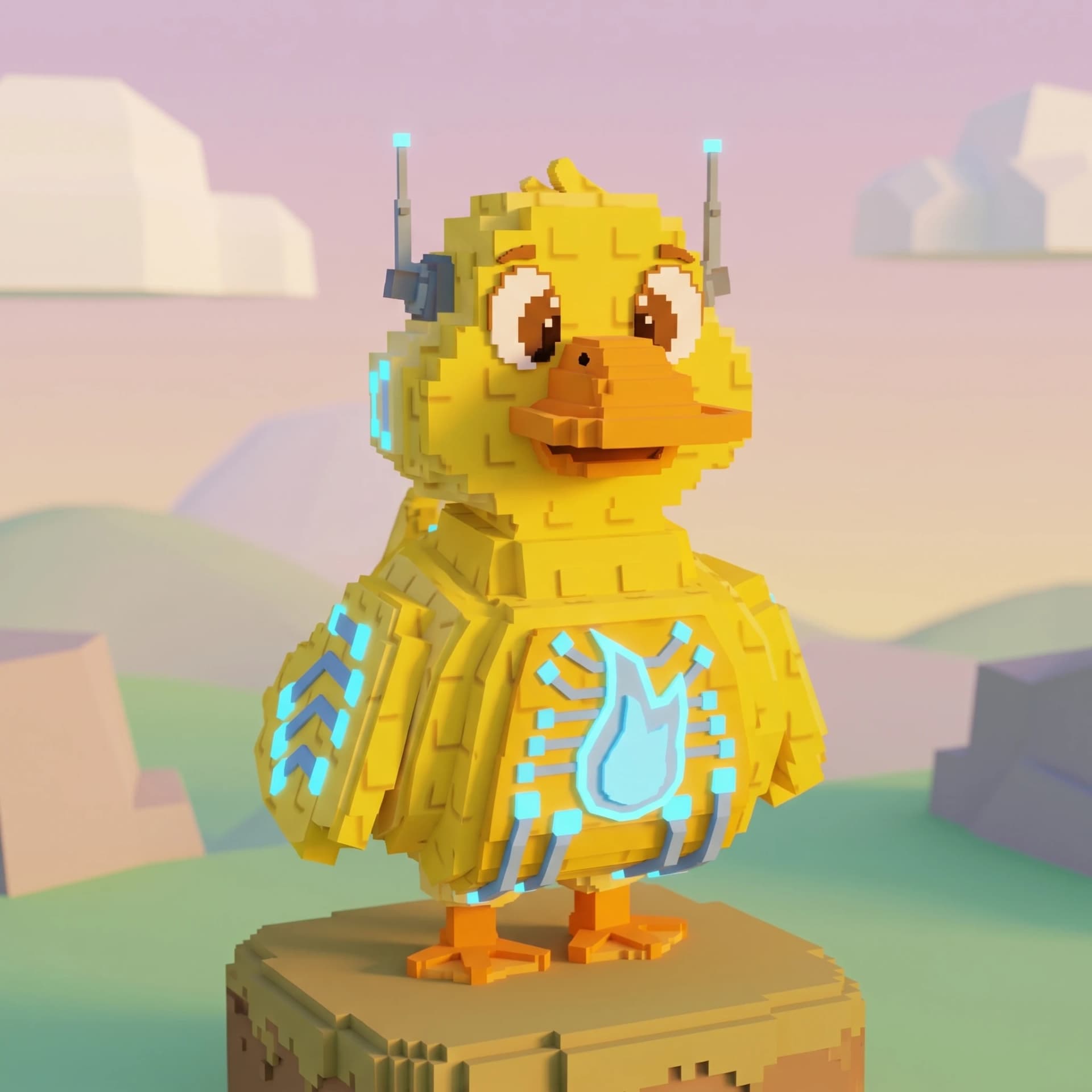 Brainrot character 147: electro quacko