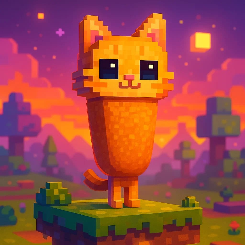 Brainrot character 180: gatto canemais