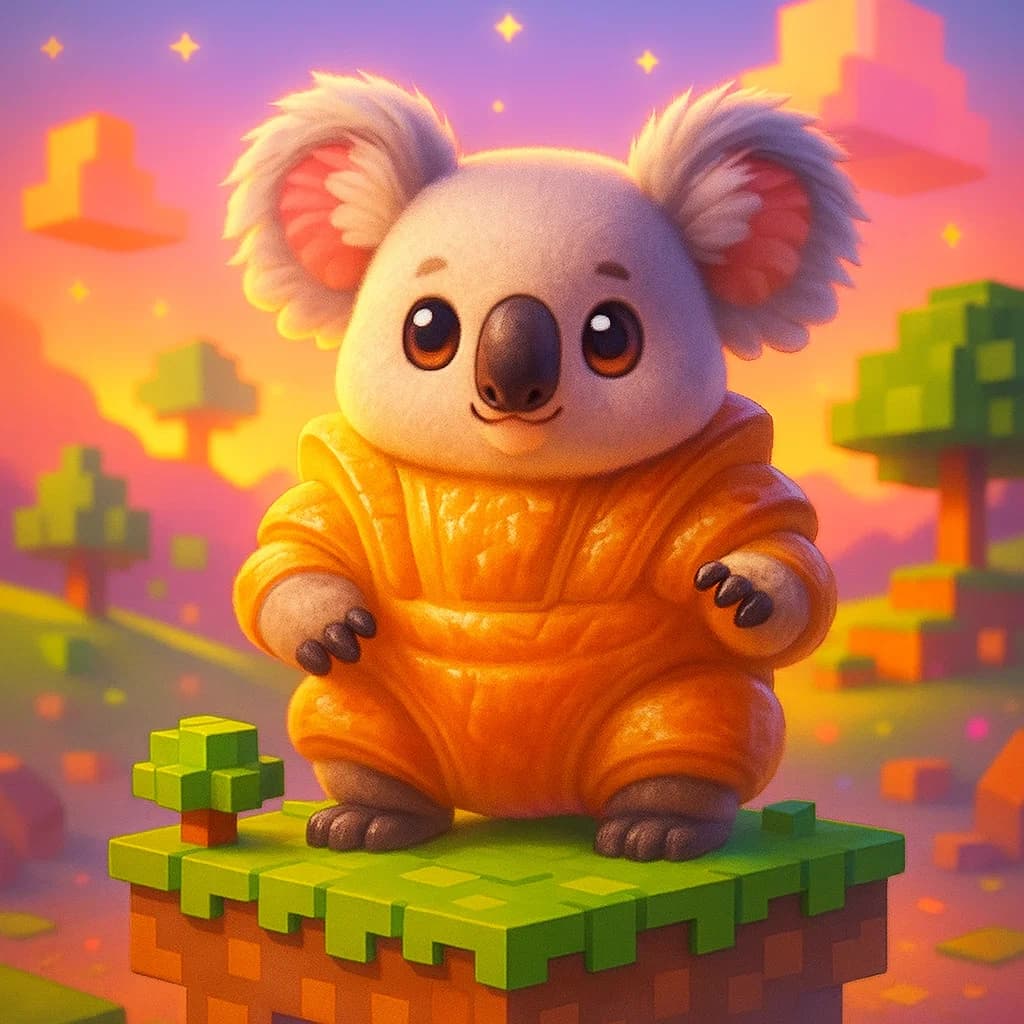 Brainrot character 231: koala cornetto