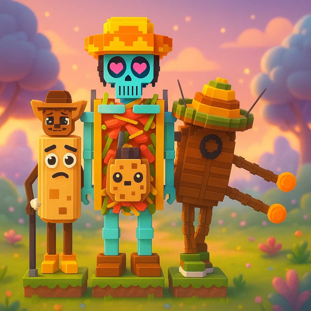 Brainrot character 252: la taco combinasion