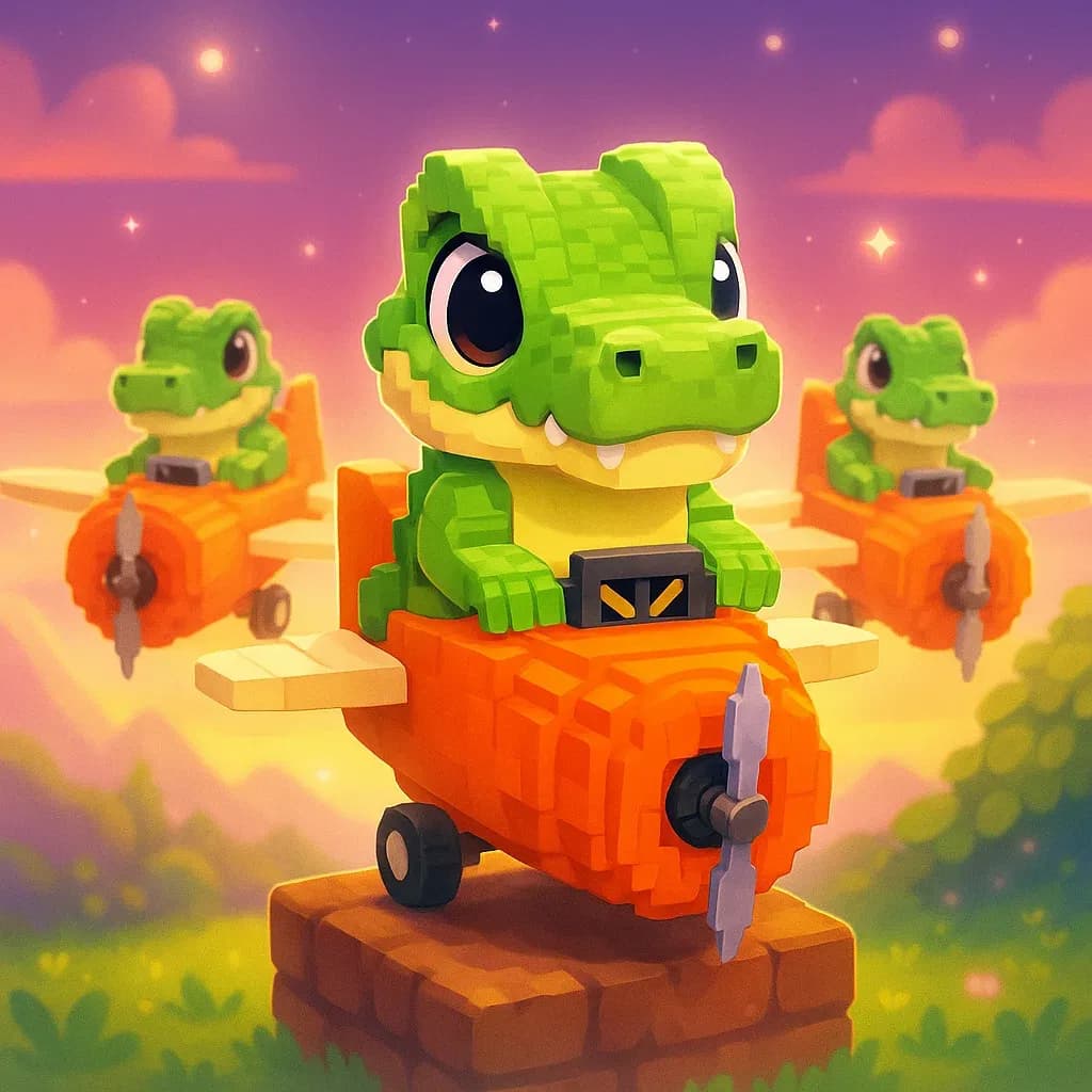 Brainrot character 282: los crocodillitos