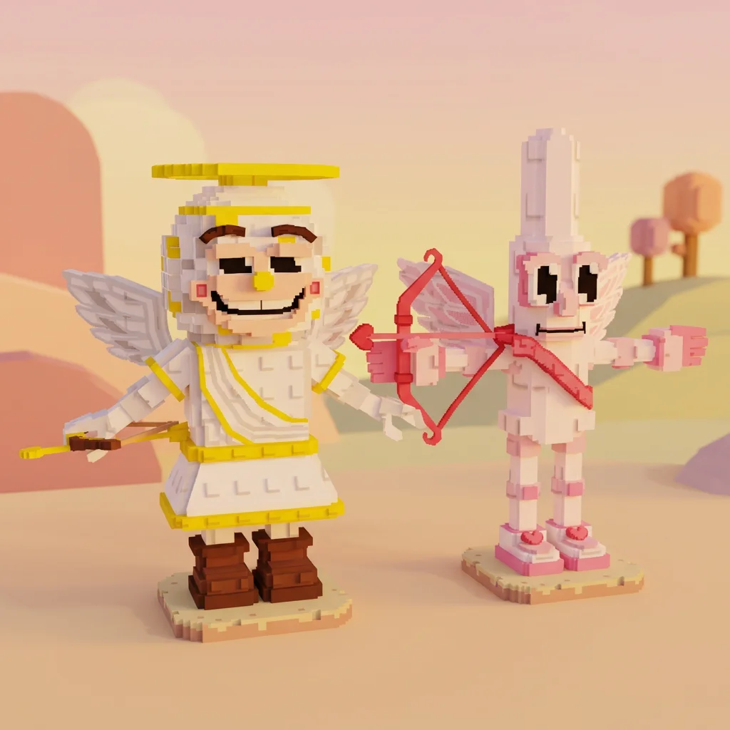 Brainrot character 284: los cupids