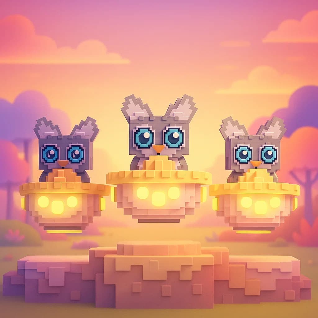 Brainrot character 285: los gattitos