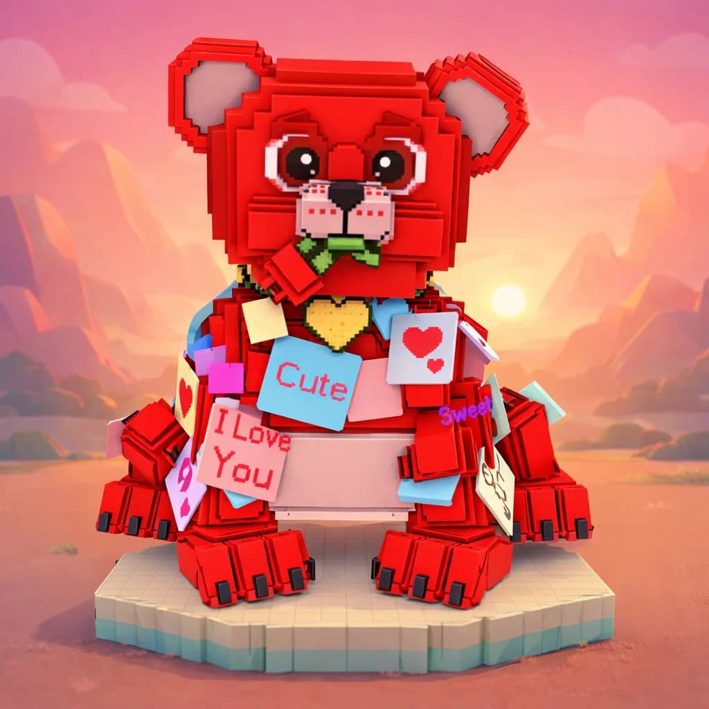Brainrot character 316: love love bear