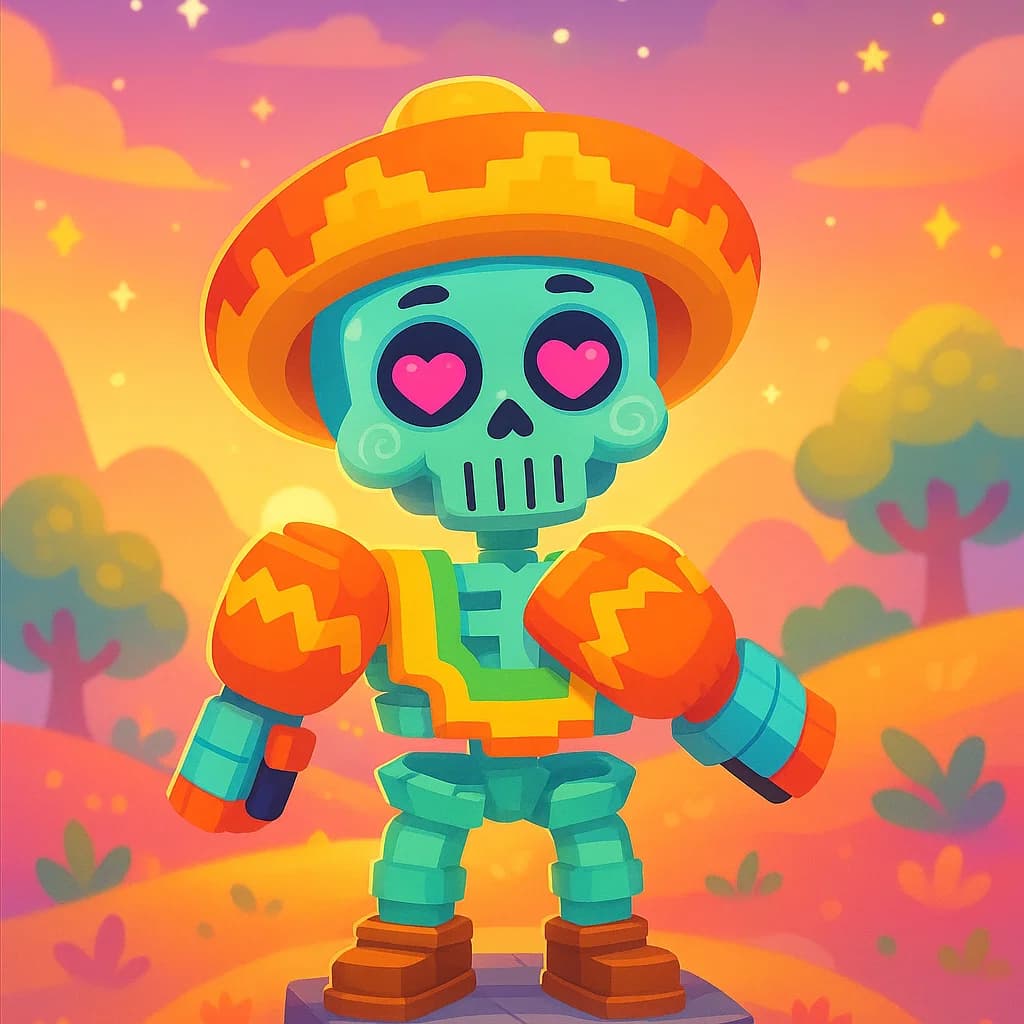 Brainrot character 325: mariachi corazoni