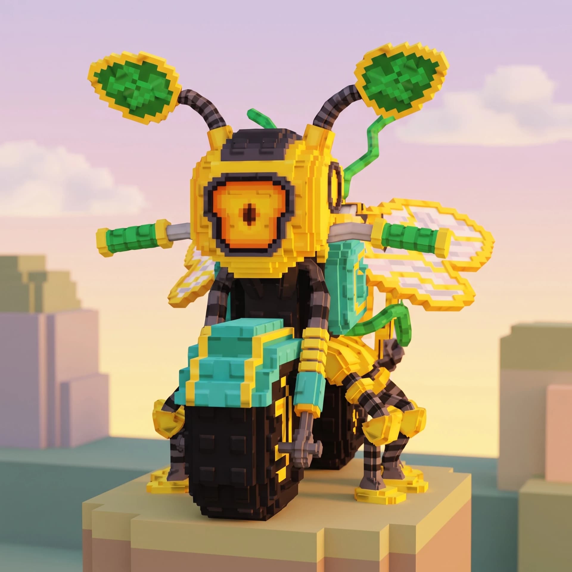 Brainrot character 351: motorino bumbino