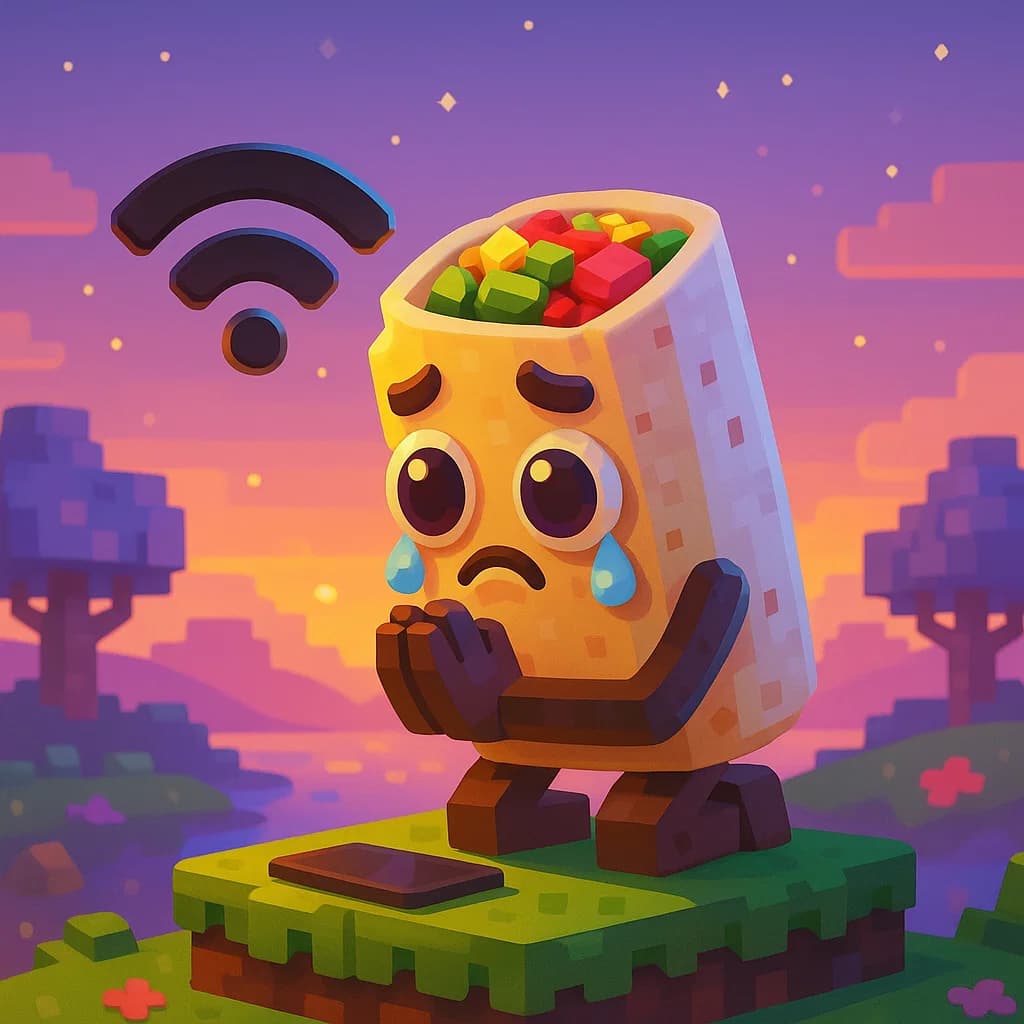 Brainrot character 350: nooo my hotspot