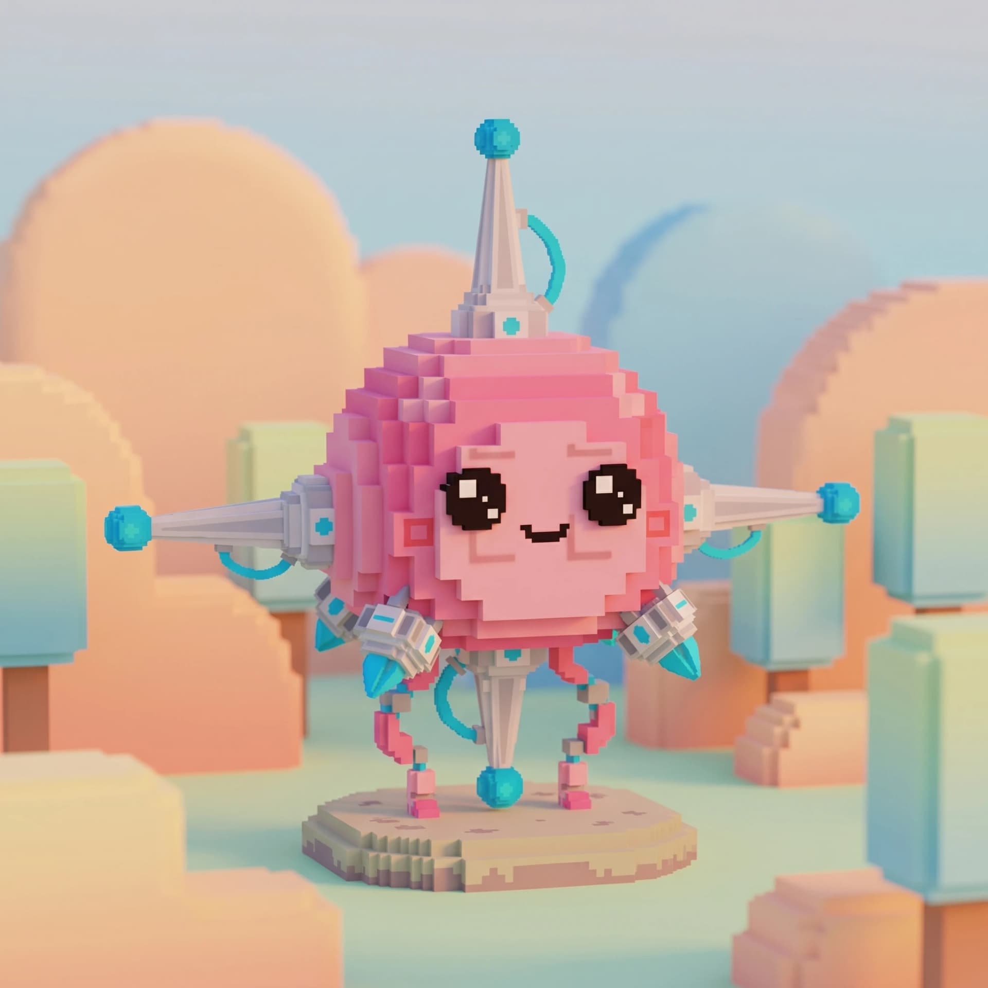 Brainrot character 356: orbi mochi