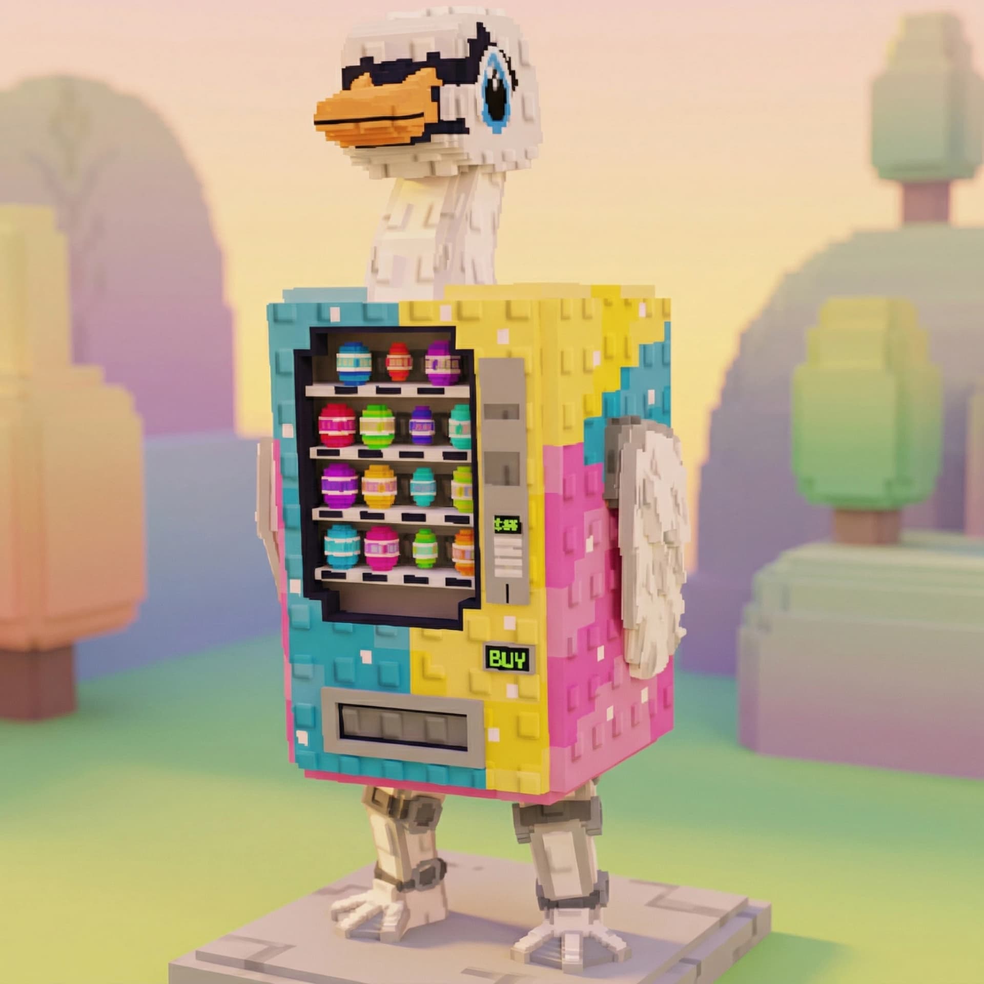 Brainrot character 395: quackini snackini