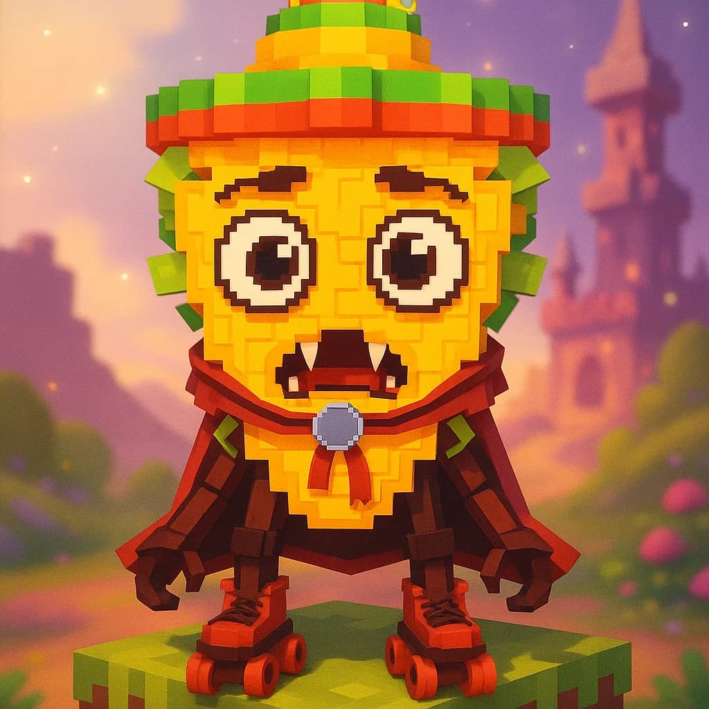 Brainrot character 398: quesadillo vampiro