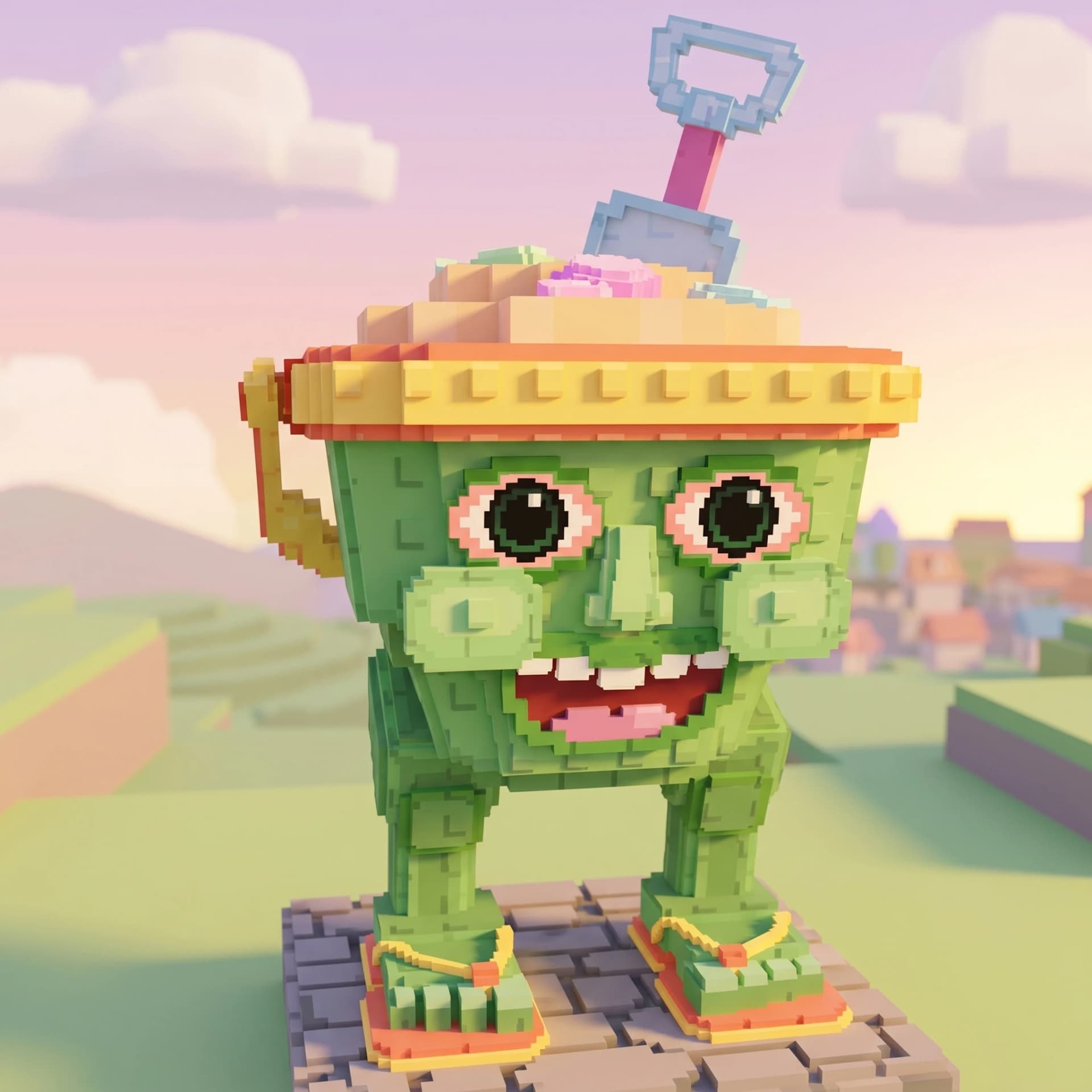 Brainrot character 418: sand sand sand