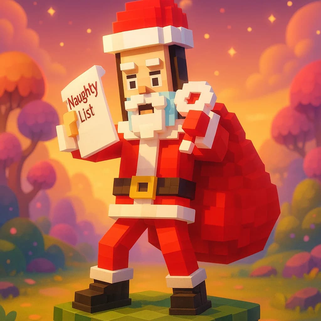 Brainrot character 419: santa hotspot
