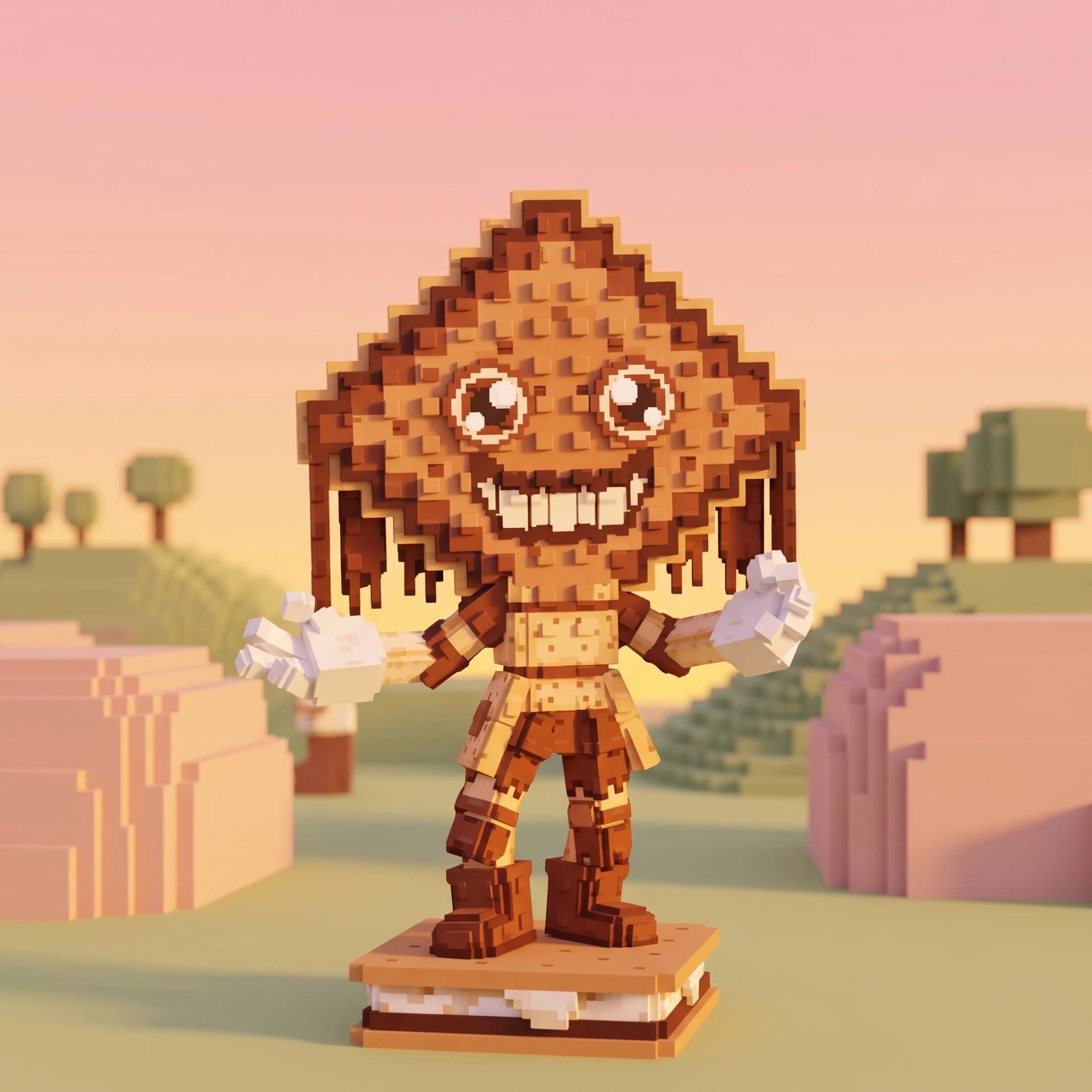 Brainrot character 458: smore serat