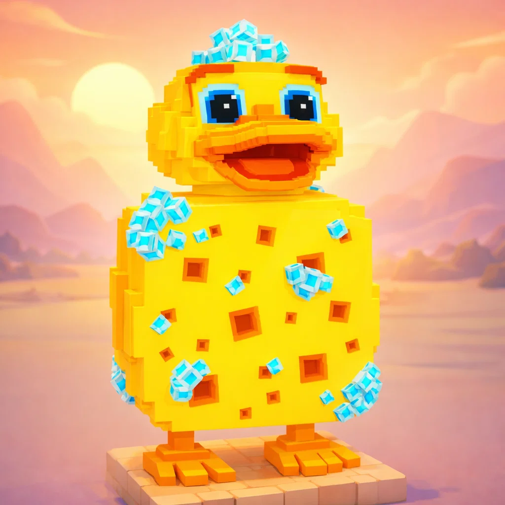 Brainrot character 436: spongini quackini