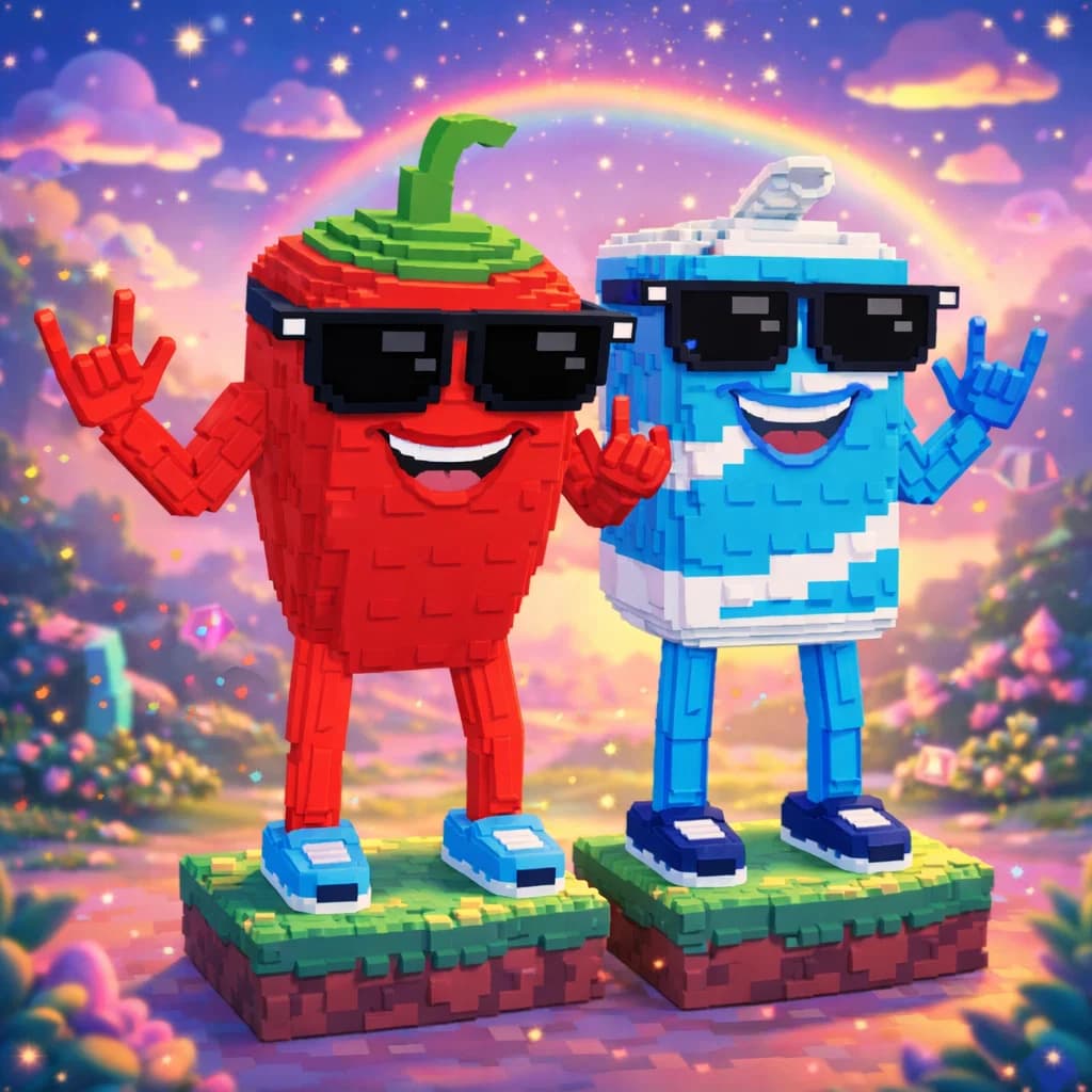 Brainrot character 450: swaggy bros