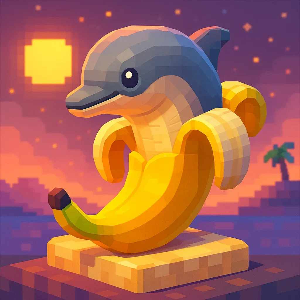 Brainrot character 8: bananita dolphinita