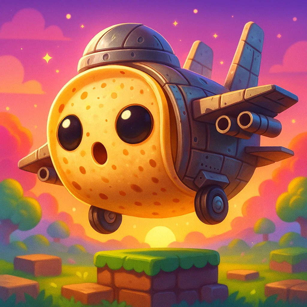 Brainrot character 14: bombardini tortinii