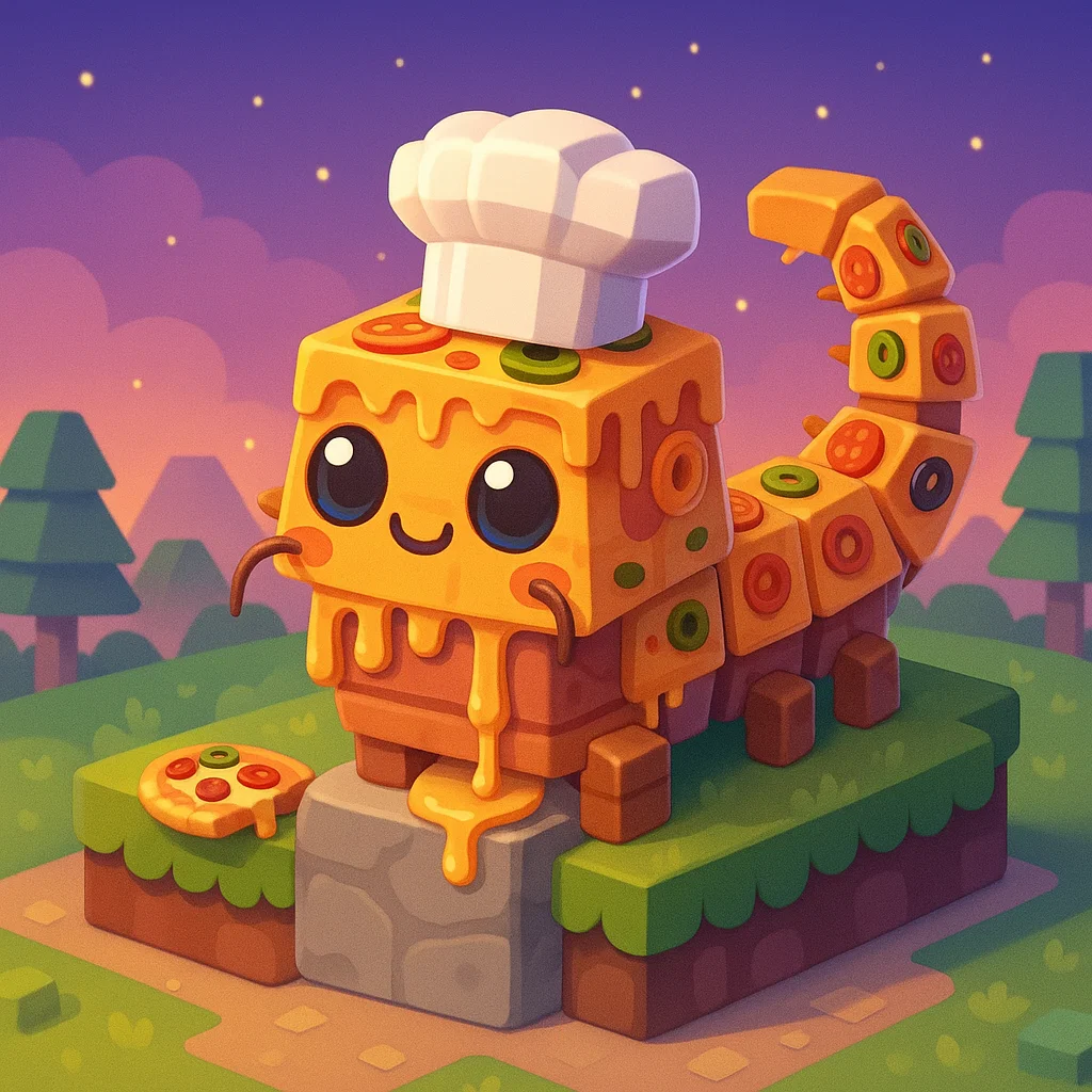 Brainrot character 28: centuzzarella croccantini