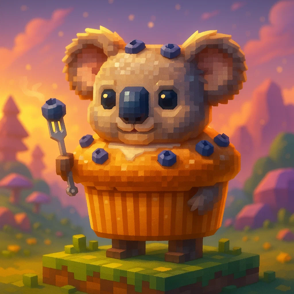 Brainrot character 72: cupcake koala