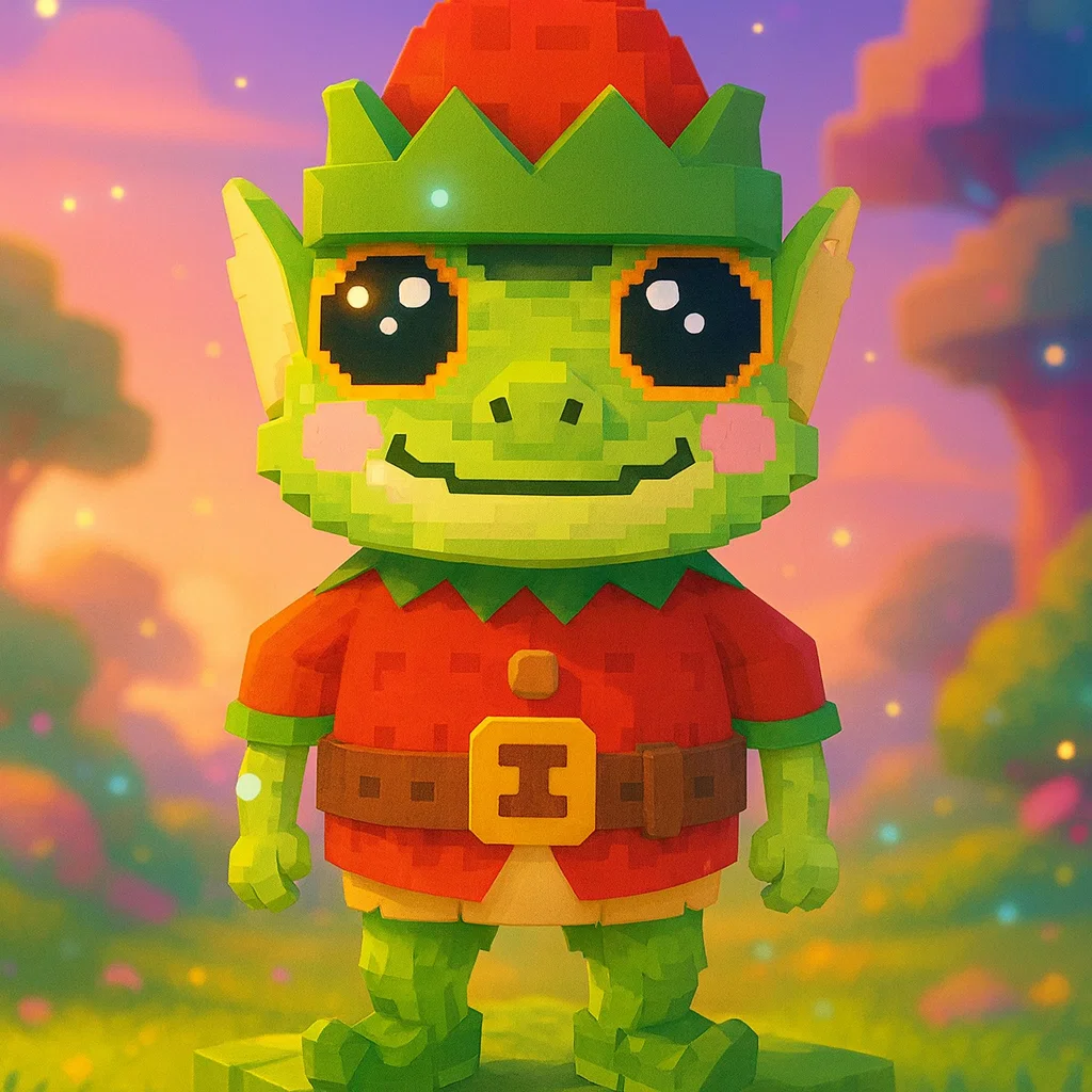 Brainrot character 111: frogo elfo