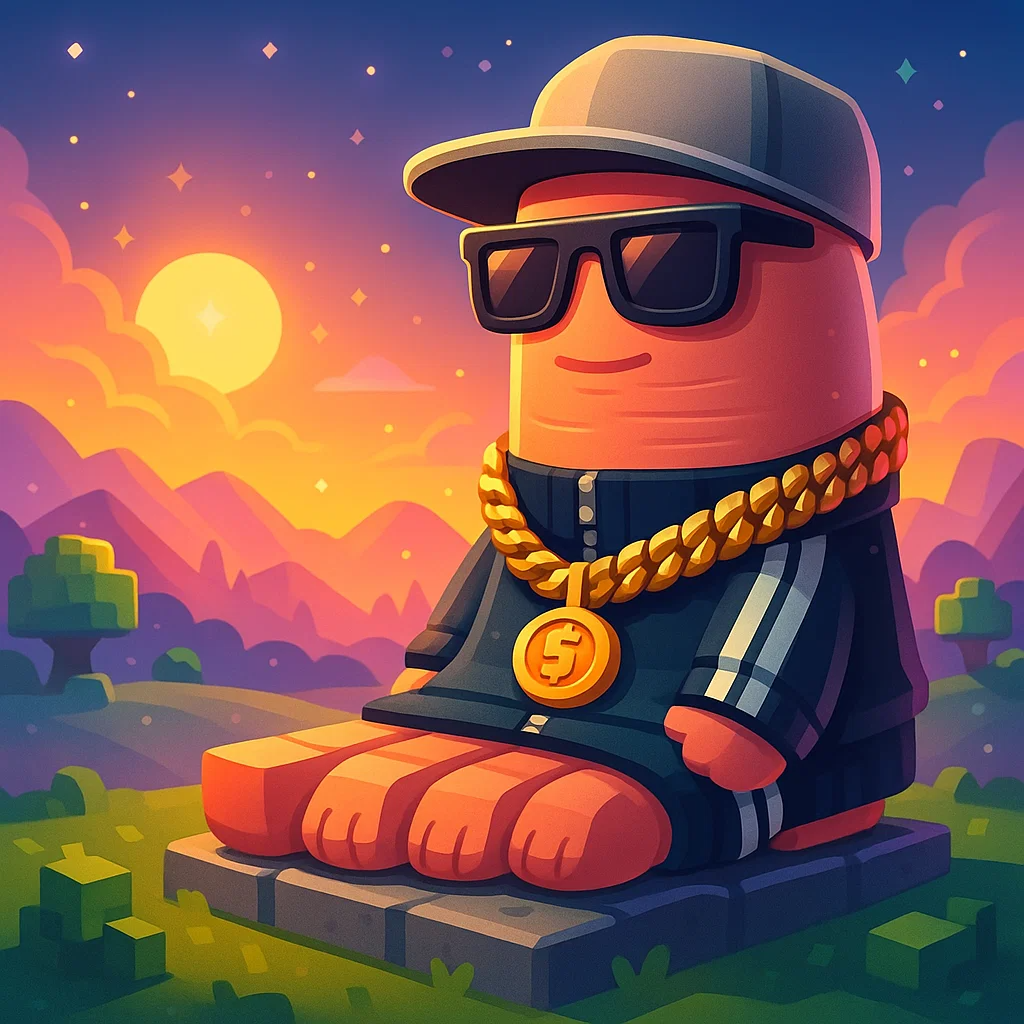 Brainrot character 21: gangster footera