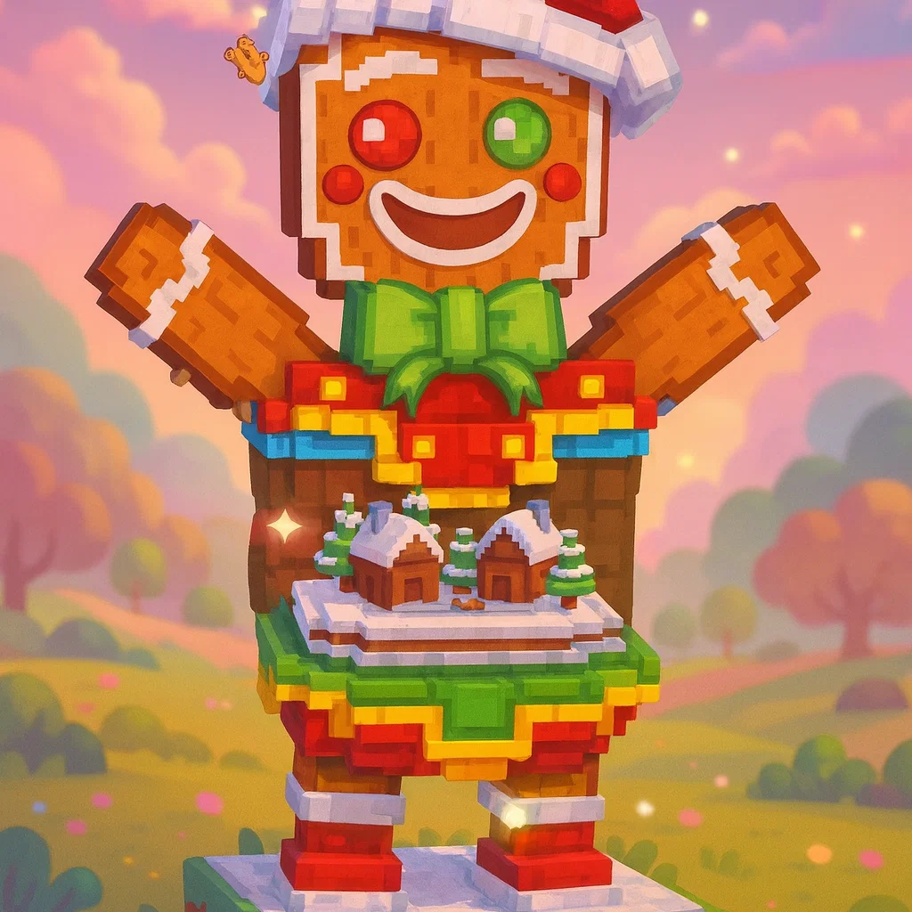 Brainrot character 123: ginger globo