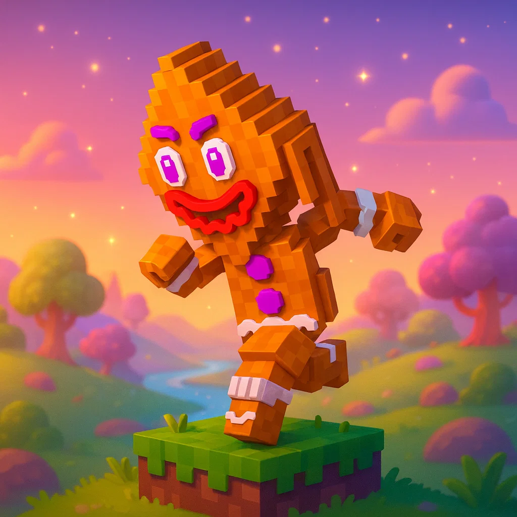 Brainrot character 124: gingerat gerat