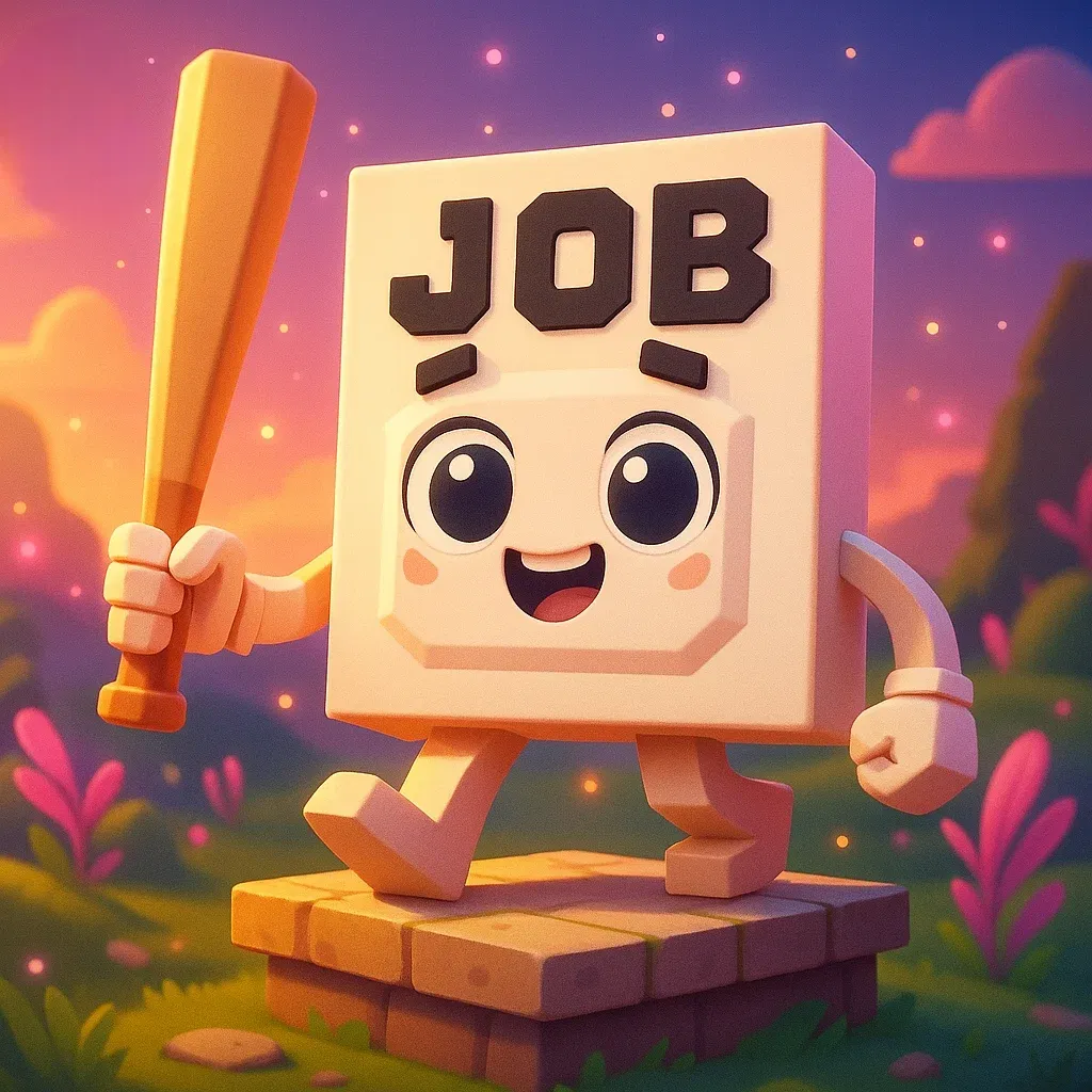 Brainrot character 54: job job job sahur