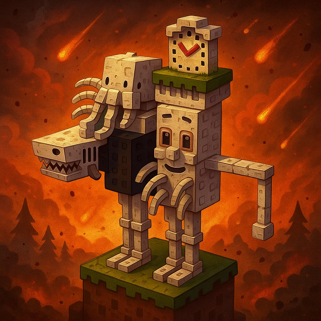 Brainrot character 96: la extinct grande old