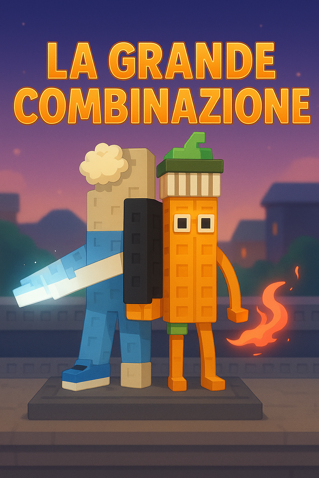 Brainrot character 27: la grande combinazione