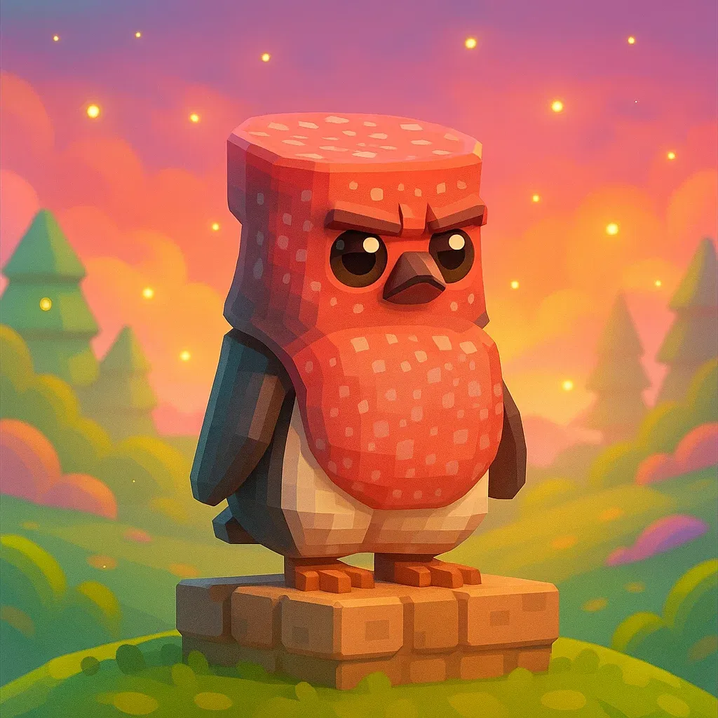 Brainrot character 100: salamino penguino