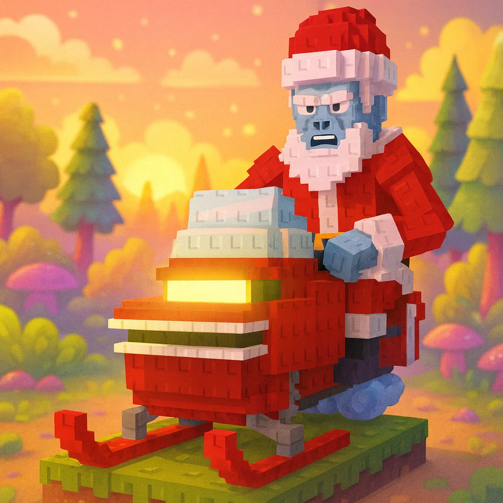 Brainrot character 354: yeti claus